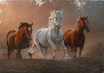 Picture of On The Run-Sold
